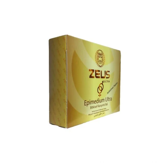 Zeus Ultra Paste Zeus Epimedium Ultra Honey Zeus Energy Paste New Formula For Men and Women Increase Sexual Desire 12 sachets x 15 gr